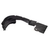 TRQ Front Right Inner Fender Liner Black Passenger Side Compatible