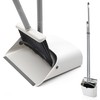 Broom and Dustpan Set, JEHONN Long Handle Lightweight Broom Set