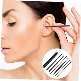 Ipetboom 6-Piece Ear Wax Removal Kit – Portable Ear Cleaning Tools Spiral Design – – for Home and Travel