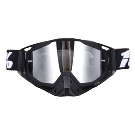 Motorcycle Riding Glasses Windproof Sports Cycling Ski Goggles Anti UV Outdoor Bike Off Road Glasses Black Frame Black Nose Pad