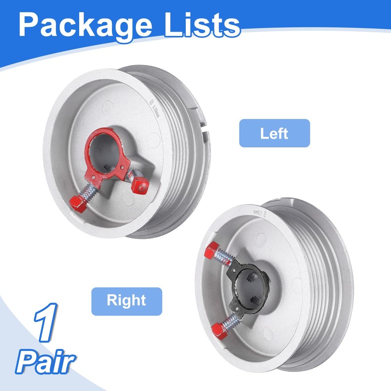 uxcell Garage Door Cable Drum, Zinc Alloy Overhead Garage Door