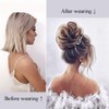 Messy Bun Hair Piece Thick Updo Scrunchies Synthetic Hair Extensions