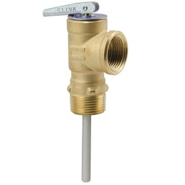 Watts 10L2-150 3/4-Inch Regulator Temperature and Pressure Relief Valve 2-Inch Thermostat 150 PSI