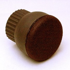 WAKI CWE022F M DB Furniture Sliding Cap M (Round Corners) with Felt