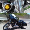 DREAMIZER Chrome Motorcycle Turn Signals 15 LEDs Bullet Front Rear