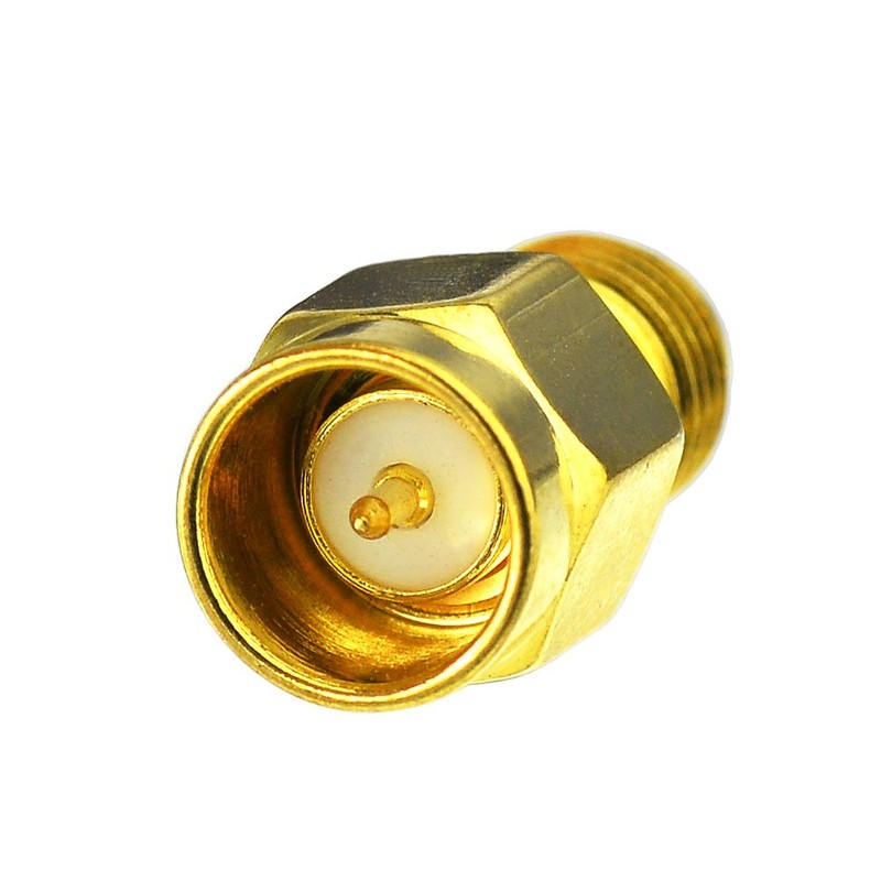 Eightwood SMA Male to Female Adapter Quick Push-On Connector (2