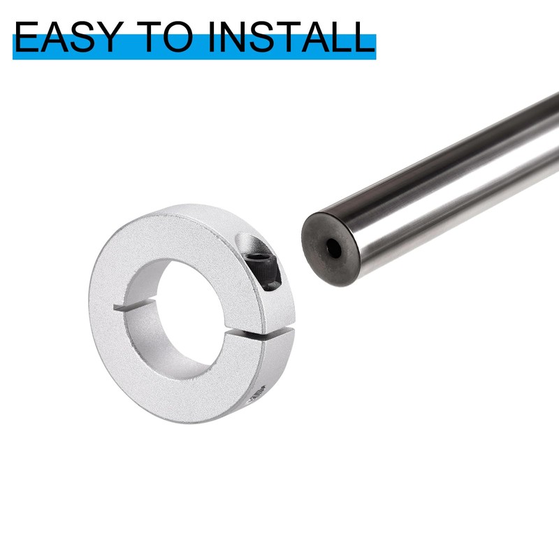 PATIKIL Bore 16mm Single Split Shaft Collar 35mm OD 12mm