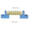 sourcing map Bridge Design Terminal Screw Block Barrier for Electrical