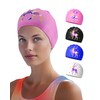 Swimming Cap for Women – Soft, Elastic, Anti-Slip, Stylish, Comfortable