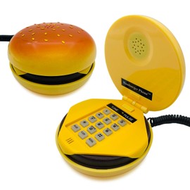 Funny Burger Phones - Gag Gifts for Kids - Landline Phone Prank - Spy Gadgets - COTABATY
