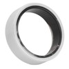 Smart Ring White BT IP68 Waterproof Rechargeable Pedometer Sleep Tracking