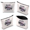 WCGXKO Ostomy Supplies All My Ostomy Crap Zipper Pouch Emergency