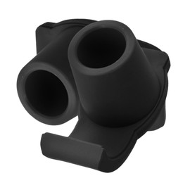 GANAZONO 2pcs Heavy Duty Walker Ski Glides Replacement Glide Caps for Seniors Non- Comfort Foot Support for Mobility Aid