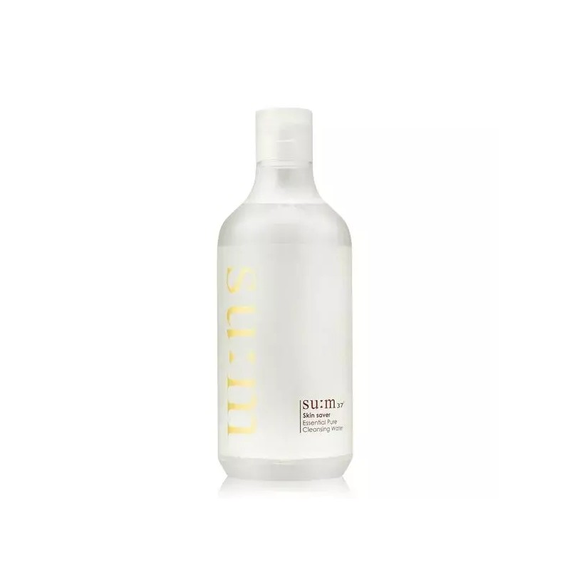 Sum37 [NS홈쇼핑]숨37도 스킨 세이버 에센셜 퓨어 클렌징 워터 400ml[35682257] Som
