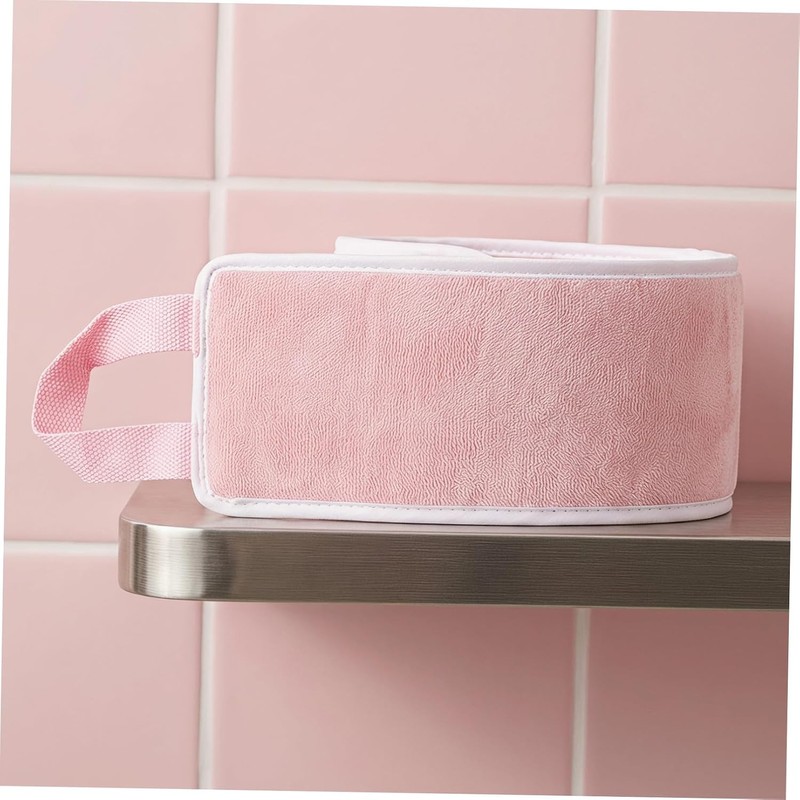 Aplicador de Bronceador para Espalda Fibra Rosa Que Previene Manchas