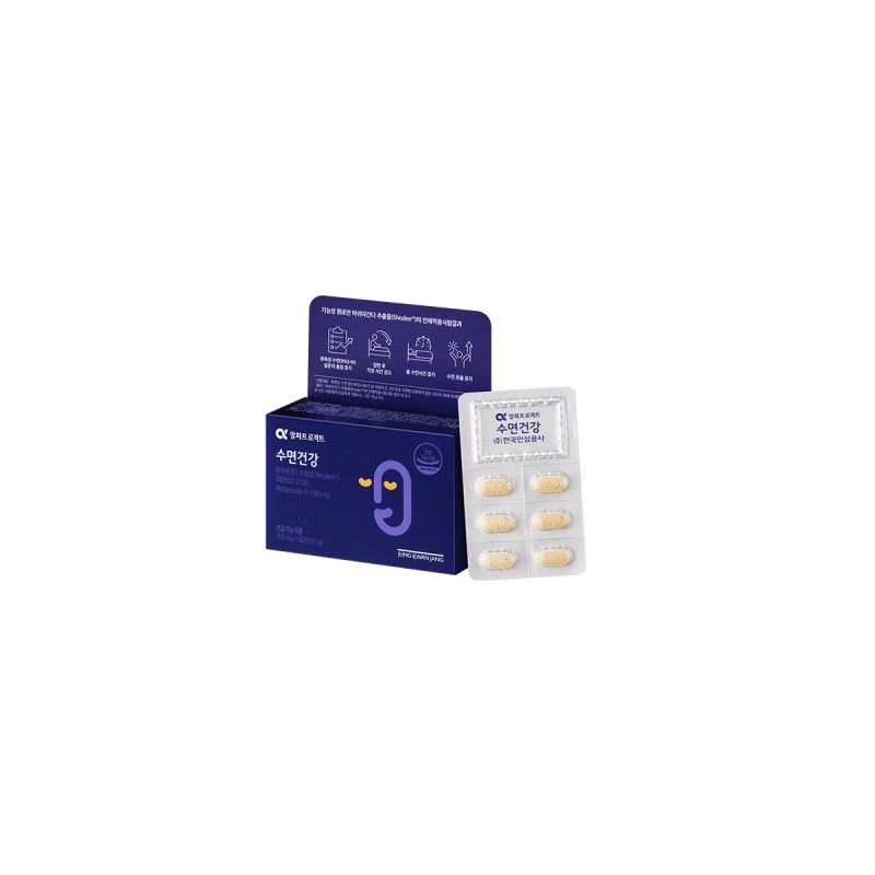 JUNG KWAN JANG [CheongKwanJang Formula] Alpha Project Sleep Health 700mg