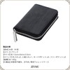 ZIYMU W2-002 Short Wallet, Round Zipper, Coin Purse, Genuine Leather,