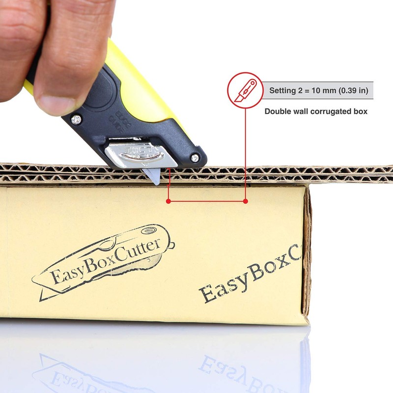 Modern Box Cutter for Food Industry with Stainless Steel Blades