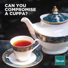 Dilmah Tea Bags Earl Grey Extra Strength | Premium Single Origin, 100% Pure Ceylon Tea, No Additives, Ethically Grown & Packed in Sri Lanka