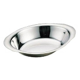 Ikeda NBC03003 Baker Plate, 9-3/5-Inch, Small, Stainless Steel, Japan