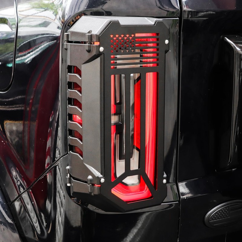 Taillight Covers Compatible with Ford Bronco Tail Light Protector Guard