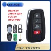 Complete Clicker Key for Toyota RAV4 2018 2019 2020 2021