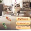 SHXMWINSY Cat Interactive Teaser Toys 2PCS Electric Moving Beetle Mini