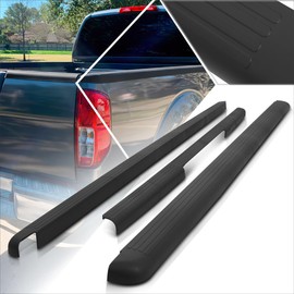 3Pcs Tailgate Bed Rails Protector Caps Compatible with 05-14 Nissan Frontier 73.3" Bed