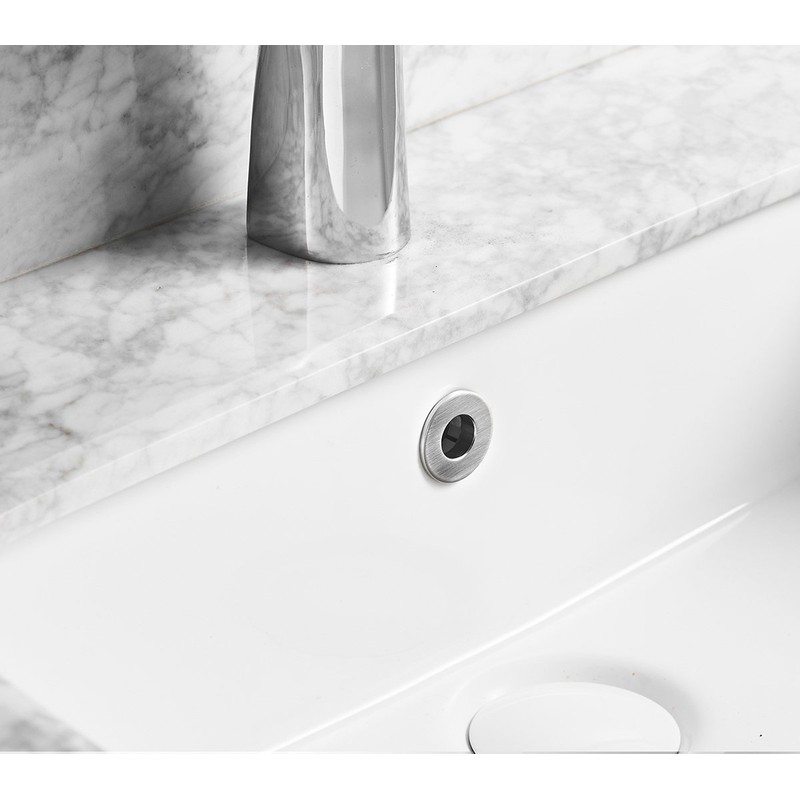 Greenspring Sink Basin Trim Overflow Cover Brass Insert In Hole
