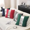 TAOSON Pack of 2 Velvet Decorative Throw Pillow Covers Navy