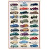 Picture Peddler American Automobiles 1940-1949 Laminated Educational Car Transportation Reference