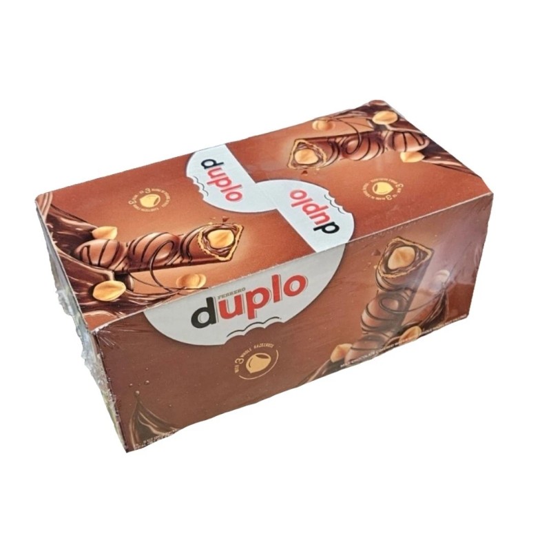Paquete de 24 Barras - FERRERO Duplo Barras de Chocolate
