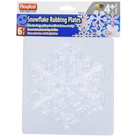 Roylco Snowflake Rubbing Plates