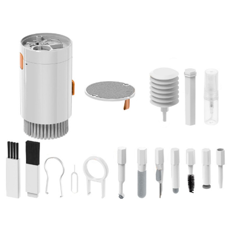 Phone Cleaning Set with Spray Portable Multifunctional Cleaning Kit for