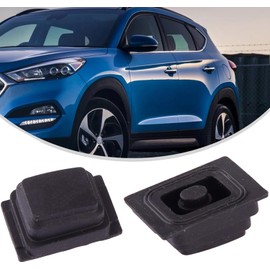 VOGOOPOI Black Car Exterior Door Handle Buckle Induction Button Fit for Hyundai Tucson 2015-2020 Car Accessory Buttons Exterior Door Handles