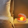 Shell Pearl Design Night Light Clamshell Night Lights Seashell Lamp