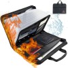 Important Document Organizer Fireproof Safe, 13 Pocket Accordion File Folder