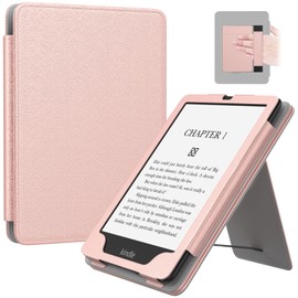 MoKo Kindle Paperwhite 2021 Case, Full Protective Case for Kindle Paperwhite 2021 Model Kindle Paperwhite 11 Generation 6.8 inch Stand Case with Hand Holder Lightweight, Thin, Scratch-Resistant,