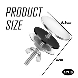 Sink Cover, Tap Hole Plug, Tap Cover, Tap Hole Cover, Stainless Steel Sink Good Sealing Hole Cover, Blind Plug, Sink, Kitchen for Leakage Prevention Tap Hole Plug