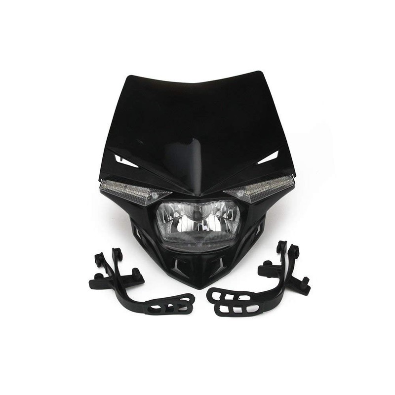 karun Bike Headlight Cowl Street Off Road LED Delight Headlamp