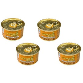 California Scents Ambientador para coche, paquete de 4 ambientadores (Golden State Delight)