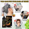 Hair Dye Shampoo 3 in 1 for Gray Hair, Herbal