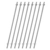 sourcing map 8pcs 8/32 Inch M4 Threaded Rods with 40pcs