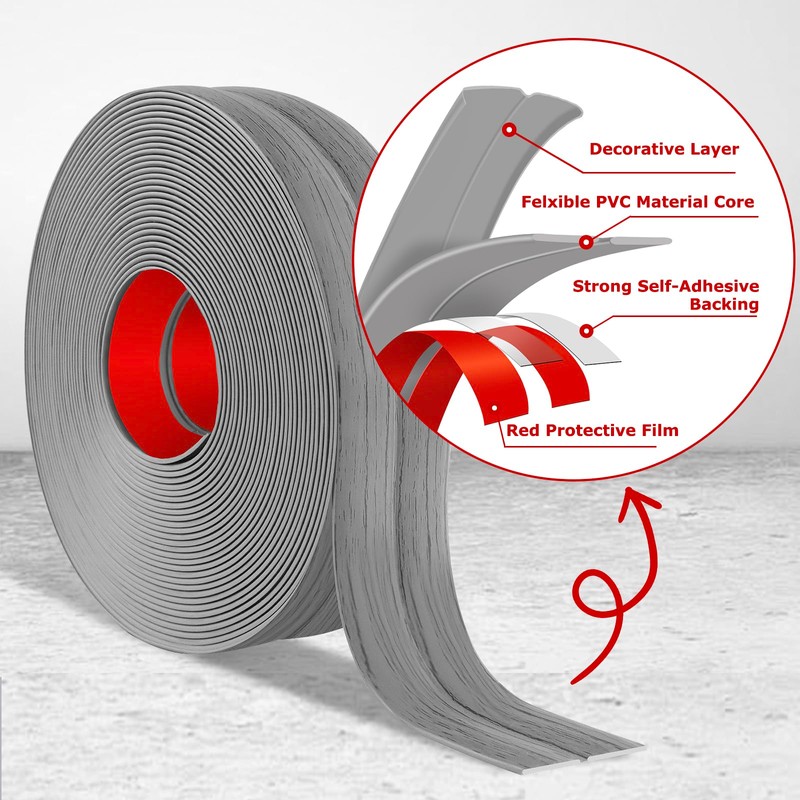 Flexible Wall Corner Protector Moulding Trim Peel and Stick Wall