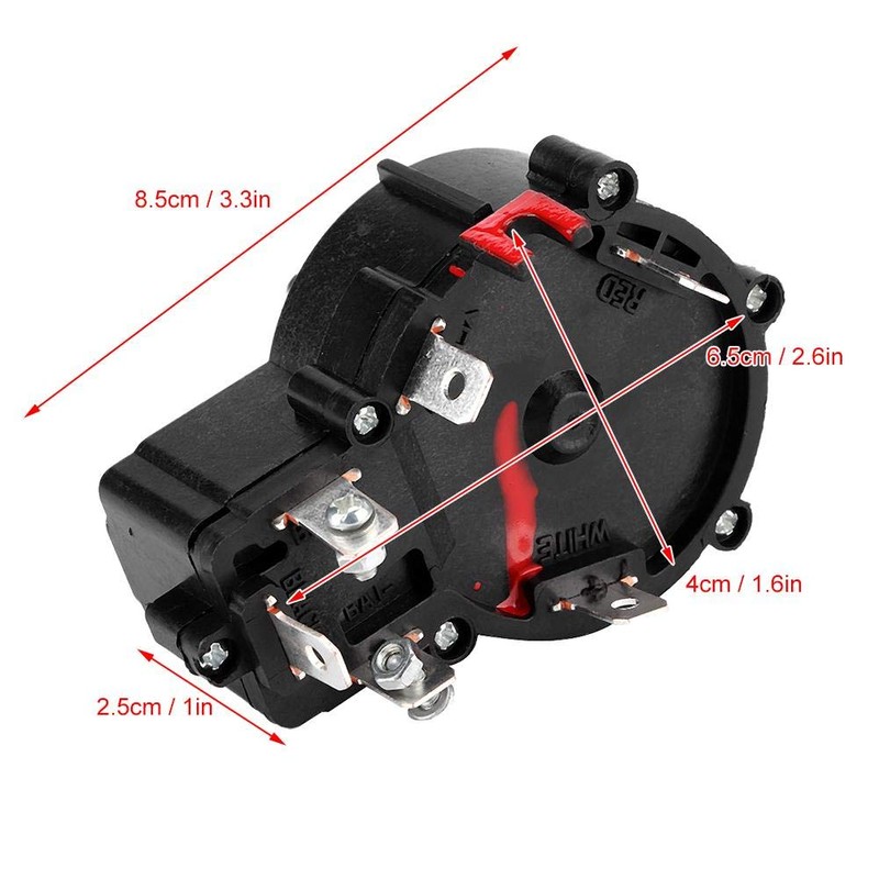 Qiilu 12 V Outboard Speed Controller, Electric Propeller Motor Switch,