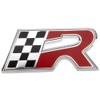 Lampa 07225 3D R-Flag Emblem Chrome 55 x 25 mm