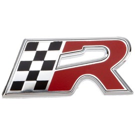 Lampa 07225 3D R-Flag Emblem Chrome 55 x 25 mm