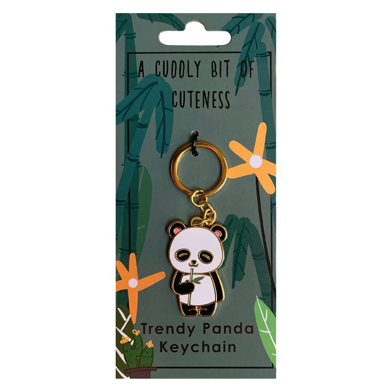 Jungle Empire Panda Keyring Panda Gift for Adults and Children