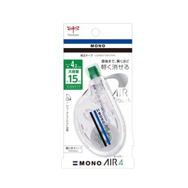 トンボ鉛筆 修正テープ モノエアーヨコ引きタイプ4 4mm CT-YA4 2個組み
