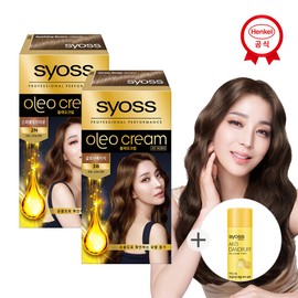 Scios gray hair dye Oleo x 2 (select color)_shampoo 50ml, 2P pearl pink x 2 / 사이오스 새치염색약 올레오 x2개 (색상선택)_샴푸50ml, 2P 펄핑크x2개